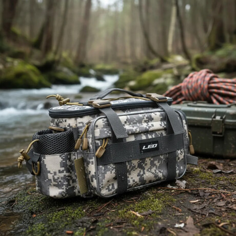 Bolso Táctico Multifunción Impermeable C/Múltiples Bolsillos Militar/camuflaje