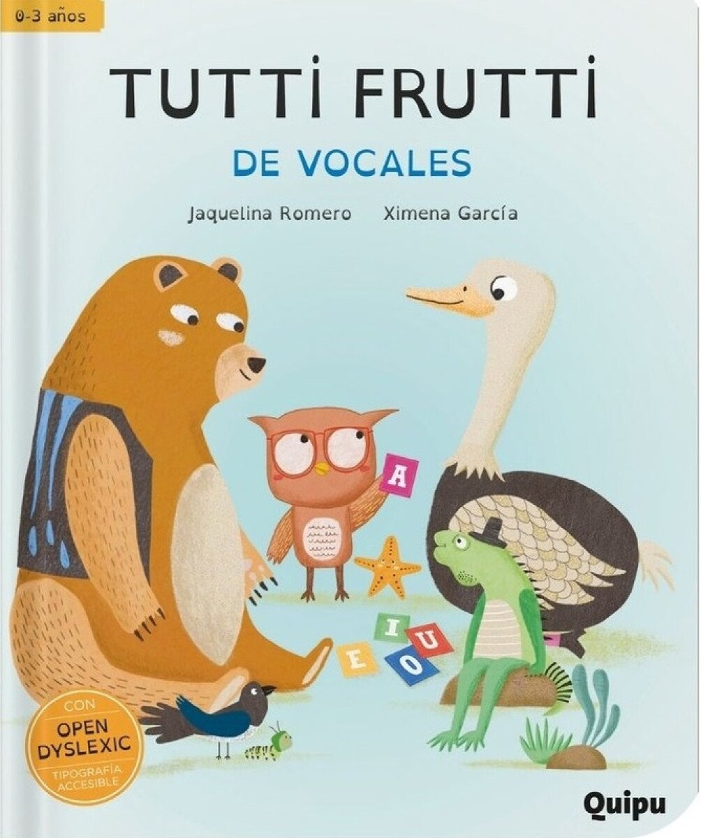 Tutti Frutti De Vocales 