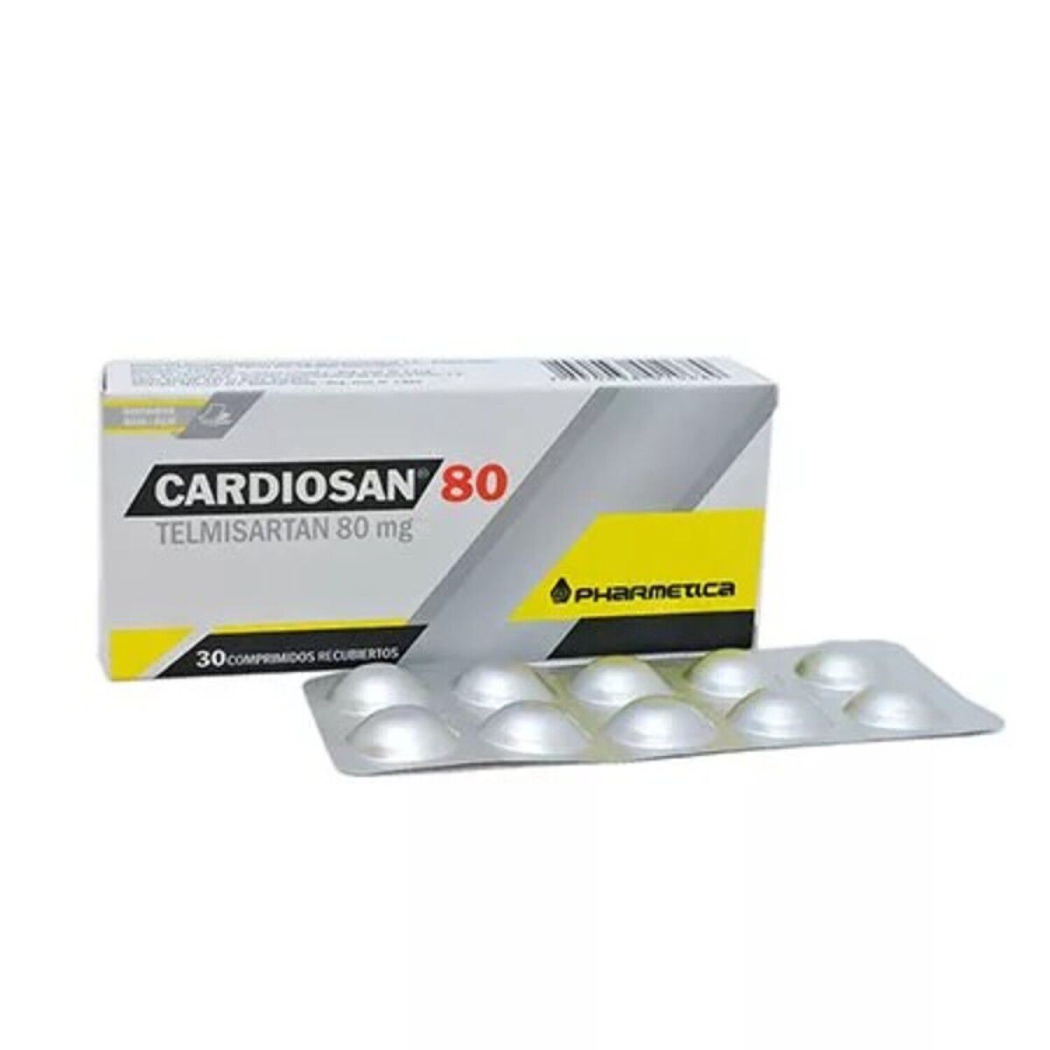 CARDIOSAN 80 MG. CJ X 30 COMP. — Farmacenter