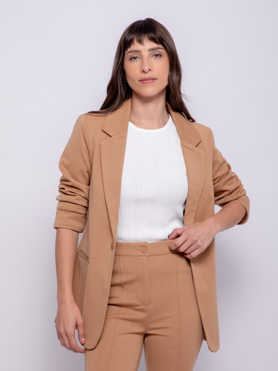 BLAZER CASS - Almendra 