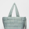 Shopper Lounge en nylon Celeste
