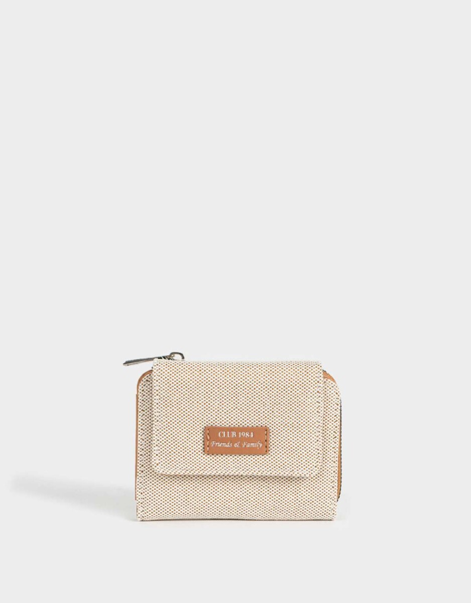 Billetera - Marron Beige 