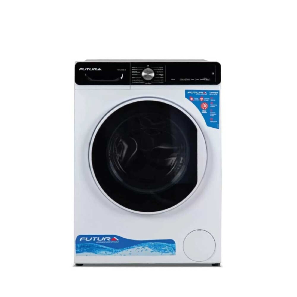 Lavarropas c/frontal Futura FUT-LF10K-IN – 10,5 Kg. acero inoxidable