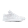 Championes Air Jordan 1 Bajo de Mujer Blanco