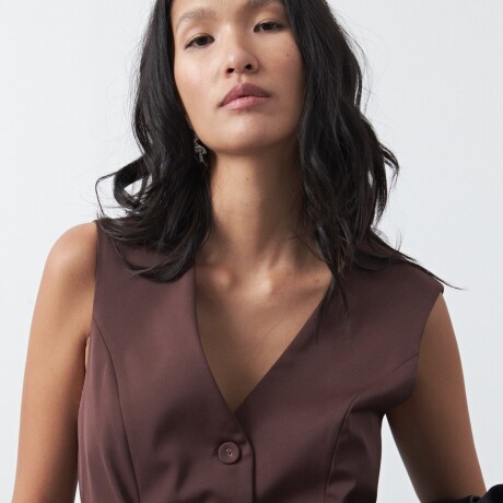 CHALECO DELPHINE Vino