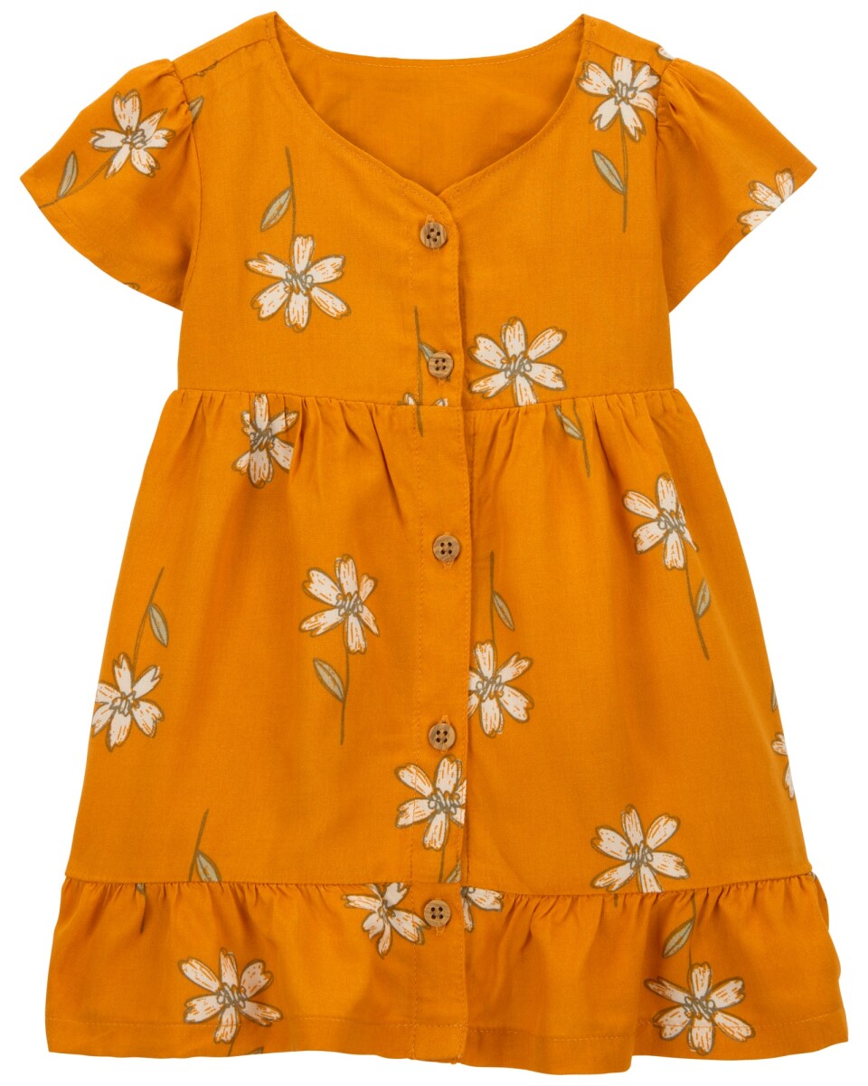 Vestido de viscosa Ecovero diseño floral 