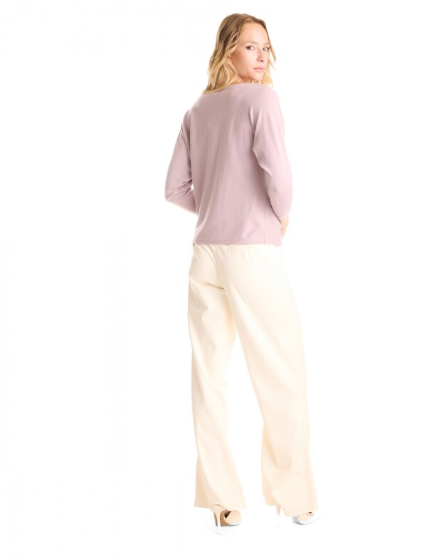 Buzo Dolman Brillos LILA