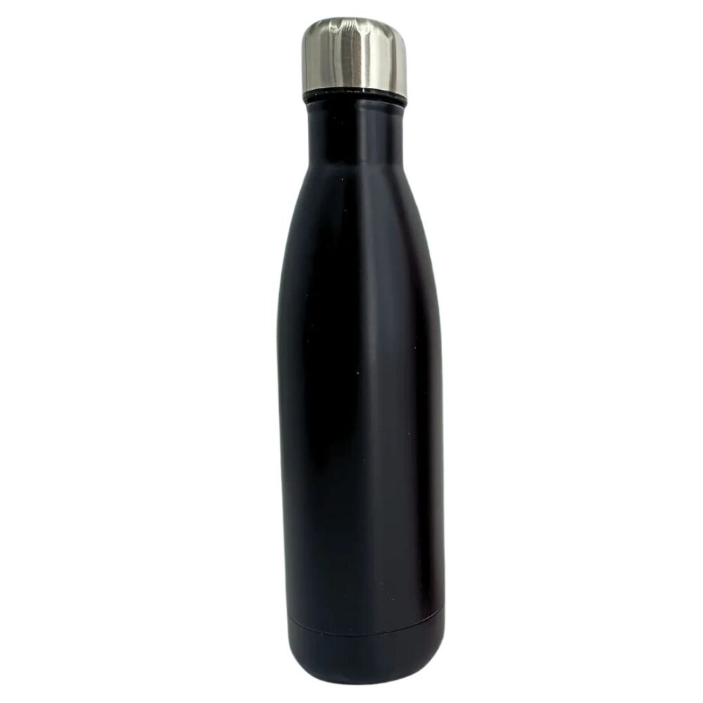 Botella Térmica De Acero Inoxidable Negro