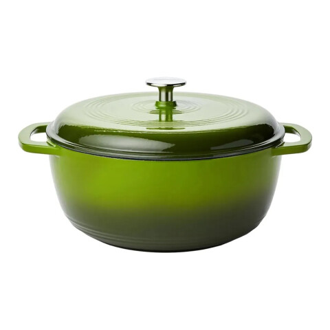 Olla Hierro Fundido Esmaltada 28cm 6l OLLA FIRE KING HIERRO 28CM VERDE