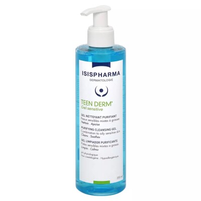 Isispharma Gel Limpiador Teen Derm Sensitive 250 Ml. Isispharma Gel Limpiador Teen Derm Sensitive 250 Ml.