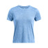UA Launch Camo Shortsleeve-BLU BLU-465