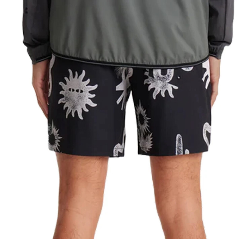 Bermuda Roark Serrano 7" - Negro Bermuda Roark Serrano 7" - Negro