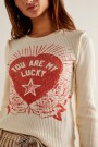 CAMISETA LUCKY LOCKET Marfil