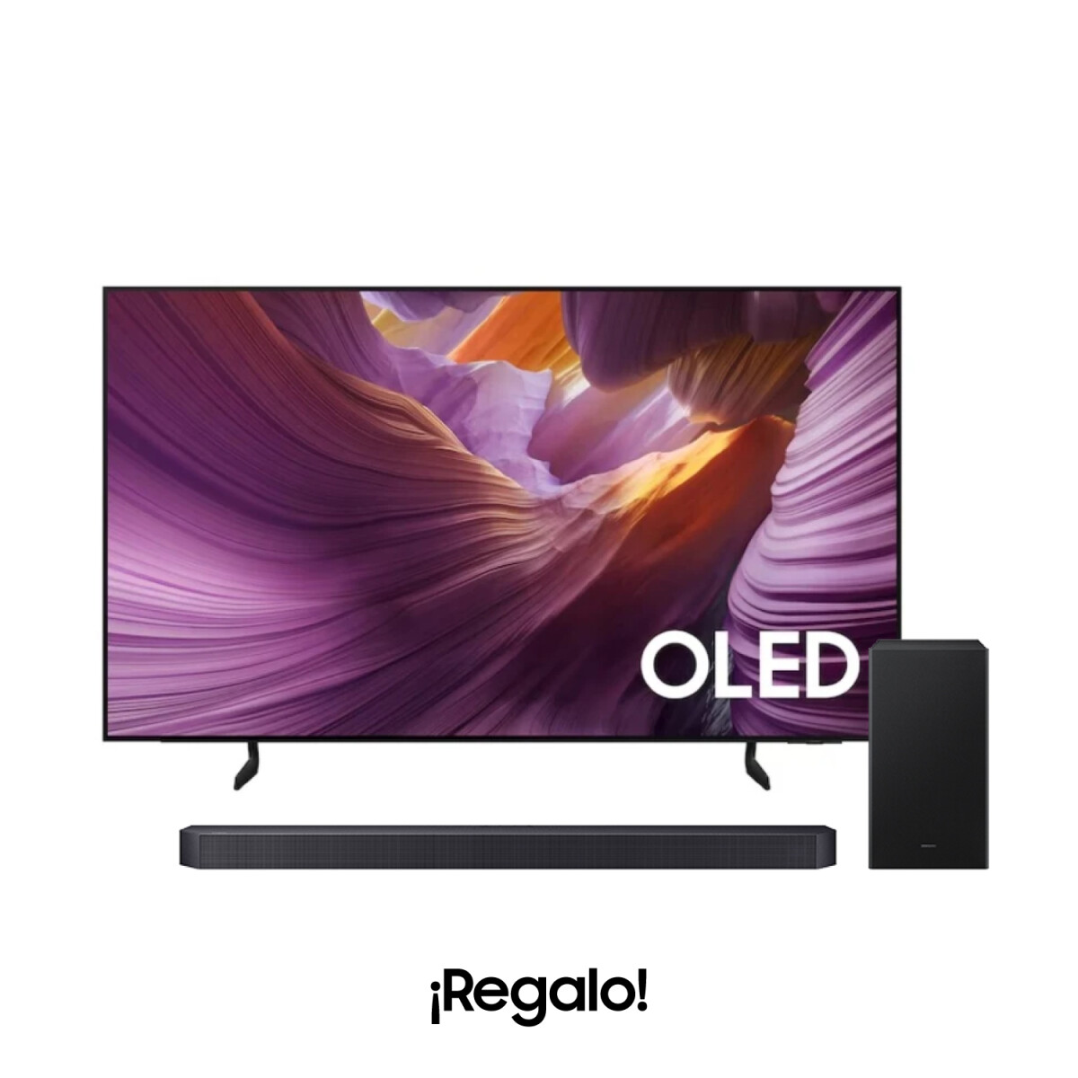 Smart TV Samsung 65" OLED S85F 4K Vision AI (2025) + Barra de Sonido Q HW-Q600F de Regalo 