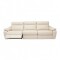 Sillón recliner 3 Cuerpos Rubi - 100% Cuero Arena