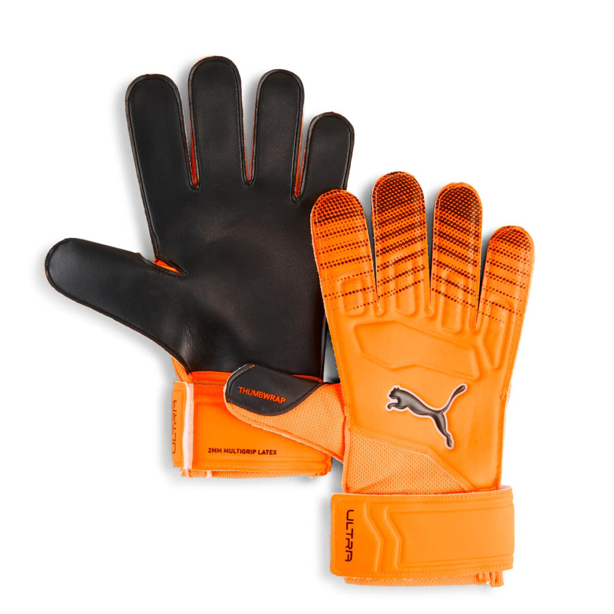 Guantes Unisex Puma Ultra Play Rc Puma - Anaranjado - Negro 