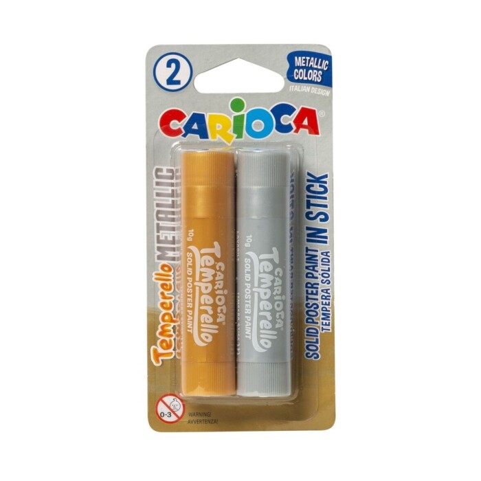 CARIOCA TEMPERELLO SILVER & GOLD 2 PZAS única