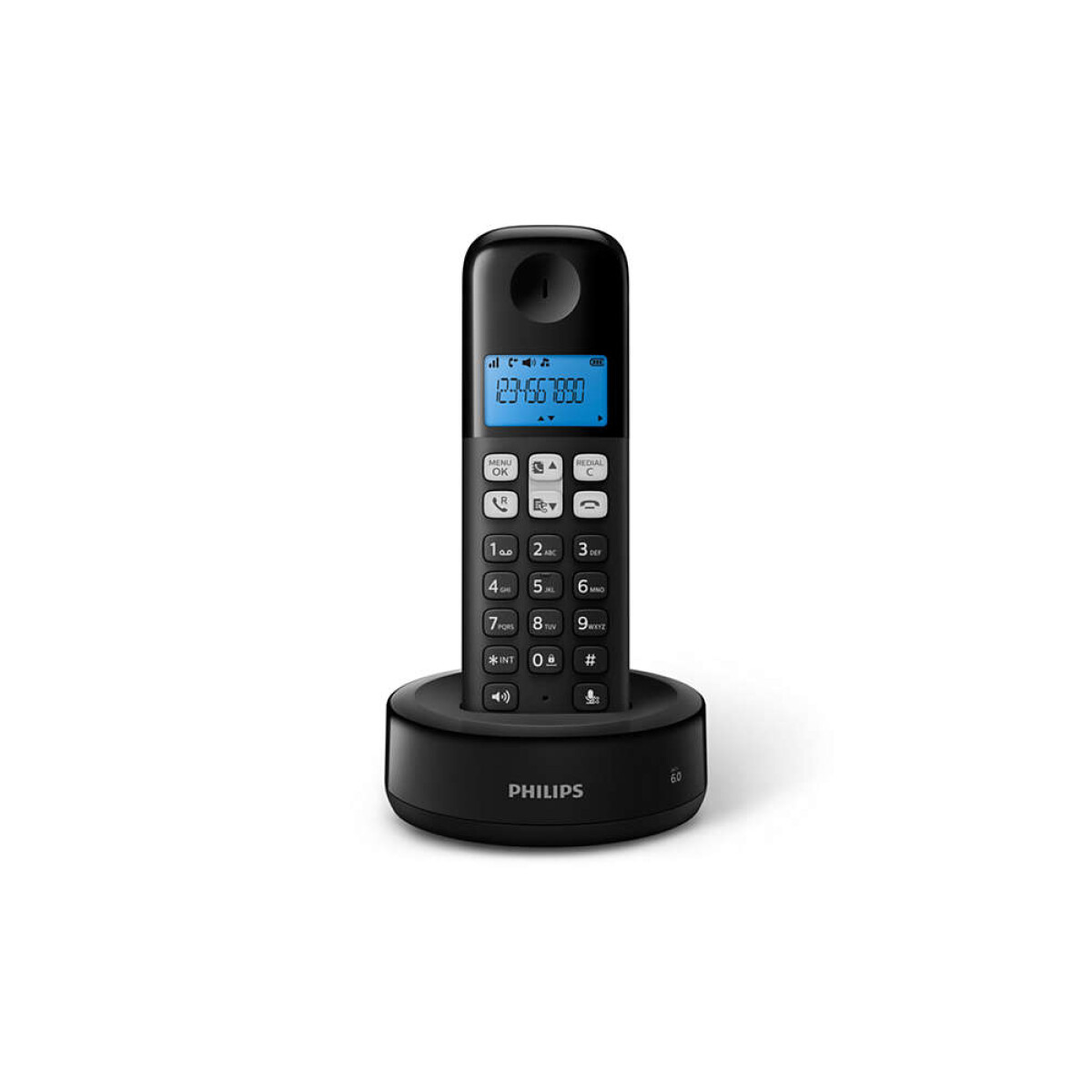 Teléfono inalámbrico Philips D1311B/77 — MultiAhorro Hogar