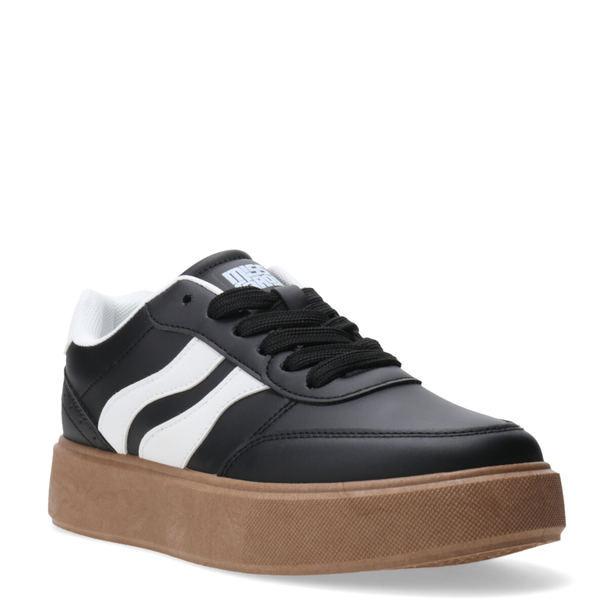Deportivo DIDAF acordonado chato MissCarol - Black 