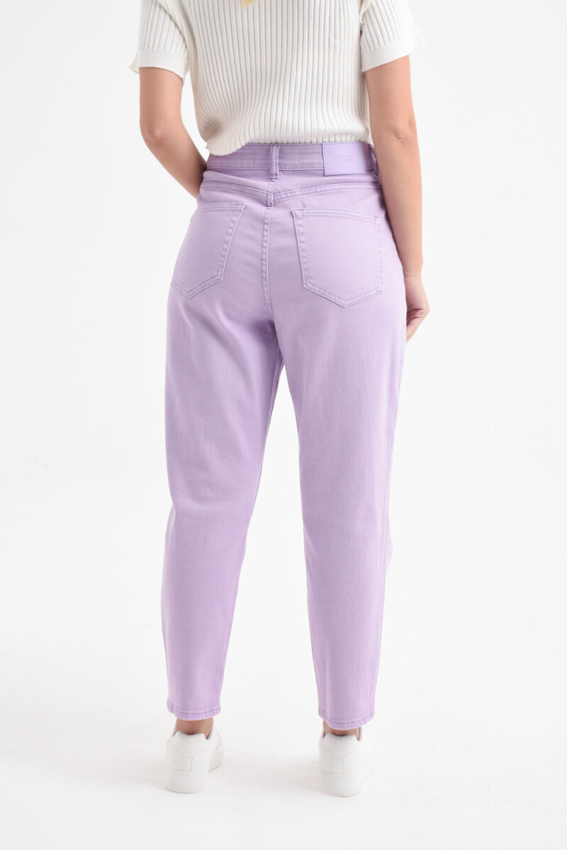 Pantalón Mom Fit Lila