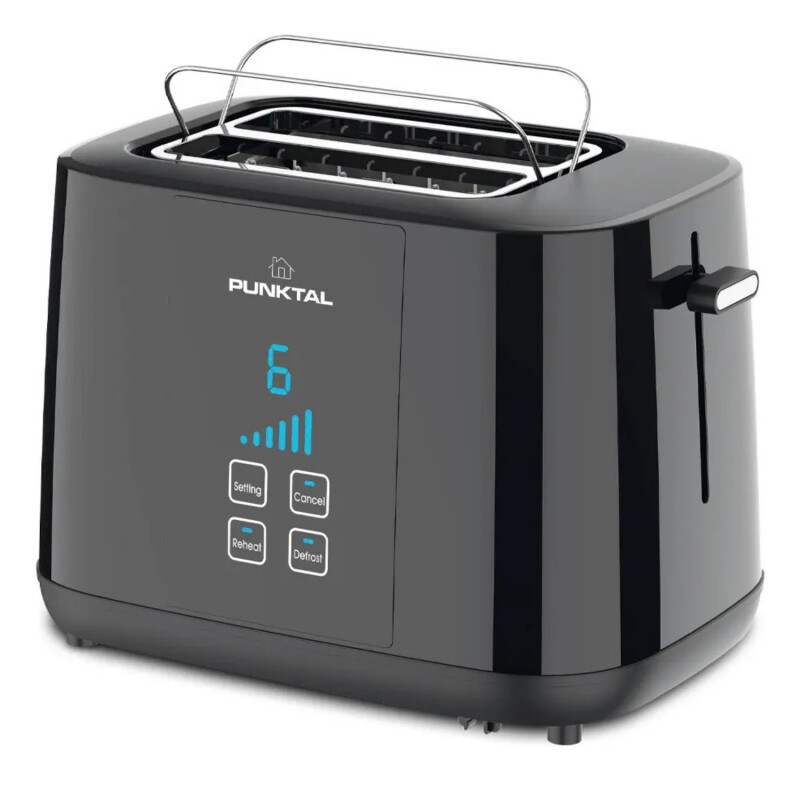 Tostadora Punktal Digital 6 Niveles de tostado 850-1000w Tostadora Punktal Digital 6 Niveles de tostado 850-1000w