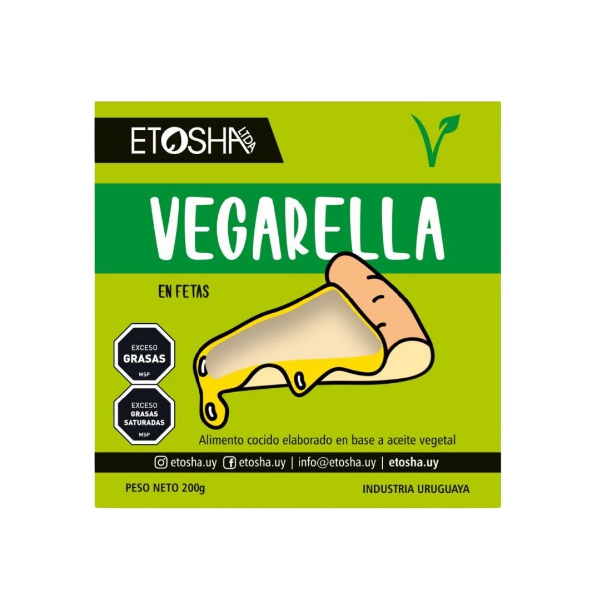 Vegarella en fetas Etosha - 200 gr 