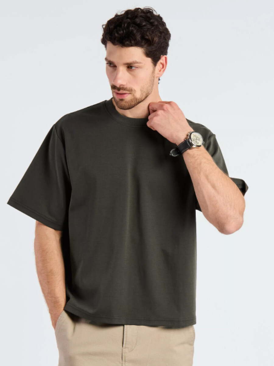 Camiseta Briatore - Verde Musgo 