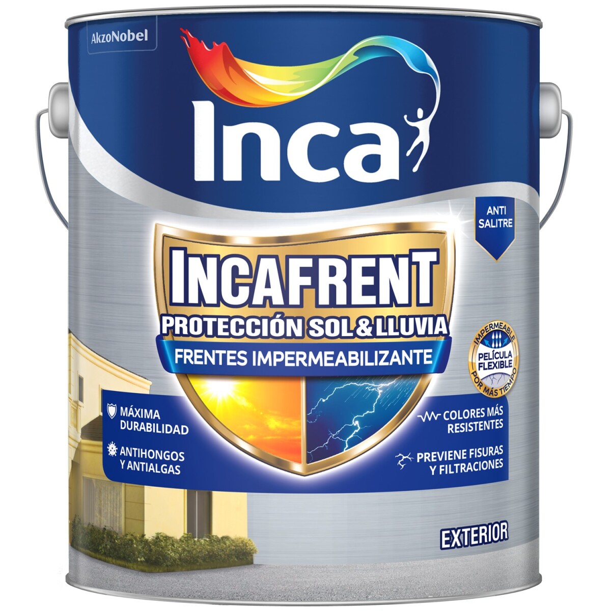 Incafrent Impermeabilizante Blanco 4L Inca 