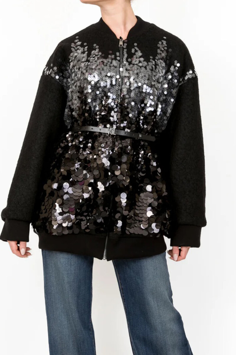 CHAQUETA Negro