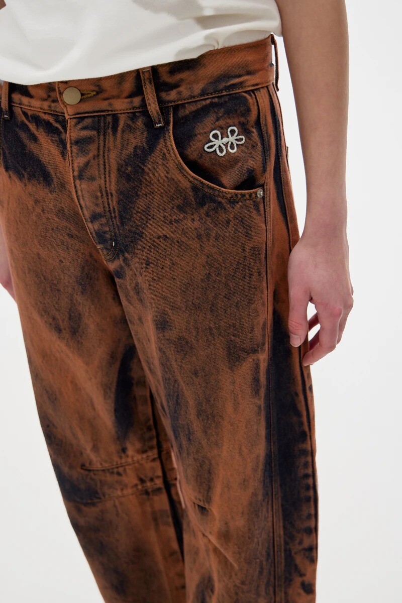 Jean Barrel Washed Terracota
