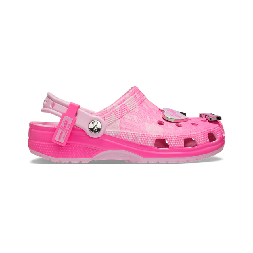 Crocs Mattel Pink Barbie Classic Clog - Unisex Multi