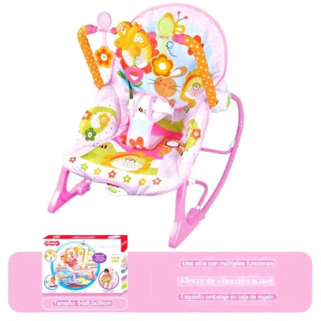 Silla Mecedora Bouncer Aquila F214 ROSA