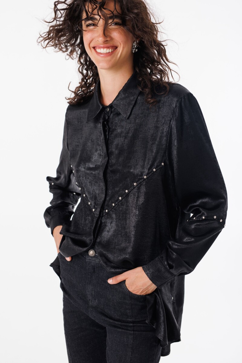 Camisa Crisanta Negro