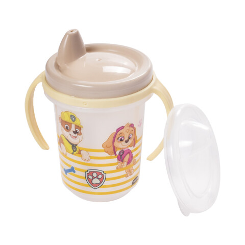 Vaso Entrenador con Tapa Paw Patrol 330 ml BEIGE