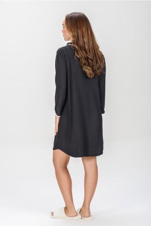 CAMISA MANGA 3/4 NEGRO