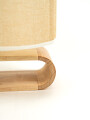Lampara De Mesa Zuzu Beige