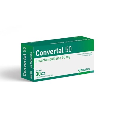 Convertal 50 Mg. 30 Comp. Convertal 50 Mg. 30 Comp.