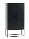 Armario VIRUM 2 puertas negro Armario VIRUM 2 puertas negro
