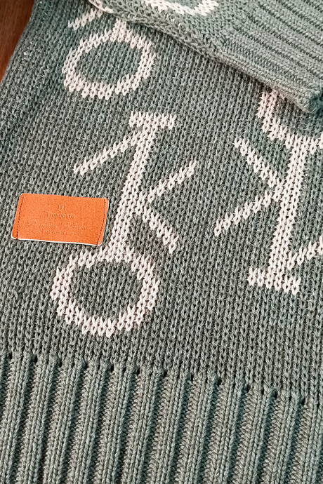 Remera Berlín Con Logo Verde