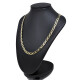 Gargantilla oro 18k eslabon forcet chato Gargantilla oro 18k eslabon forcet chato