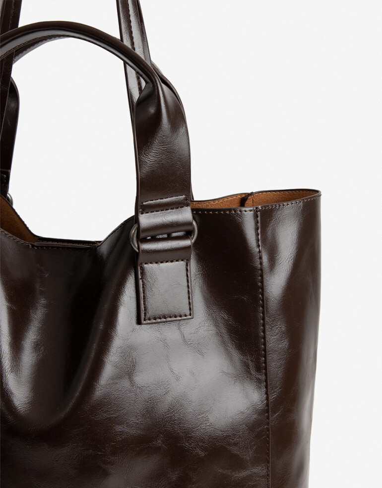 Shopper Isabag Cartera Shopper - Marron Chocolate