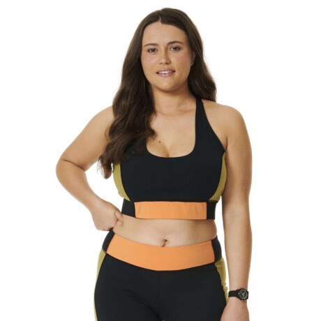 Crop Rip Curl Rss Valley Block Combinado