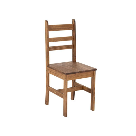 Juego De Comedor Lucia Plus 6 Sillas Madera Oscuro