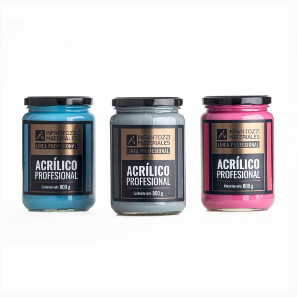 Acrílico profesional 800 g