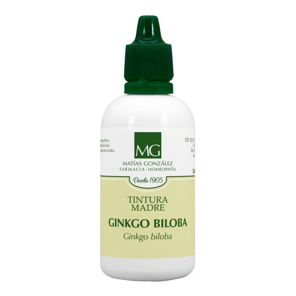 Gotas Tintura Madre Ginkgo Biloba 60cc - (Nº22) Gotas Tintura Madre Ginkgo Biloba 60cc - (Nº22)