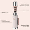 Termo Stanley Ultra 1.4 Litros Con Tapón Cebador Terracota