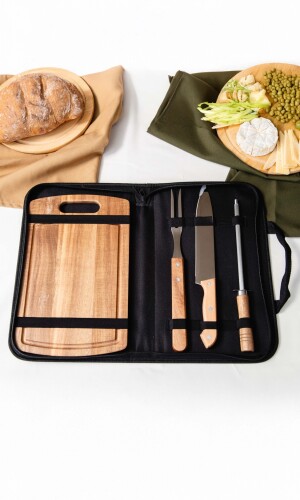 ESTUCHE ASADOR ASTURCON NEGRO