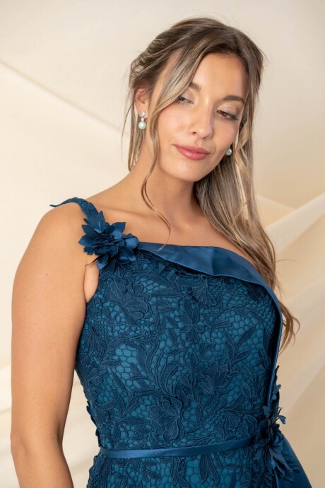 VESTIDO CONSTANCE Petróleo