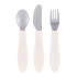 Set x3 cubiertos BUBA pastel beige