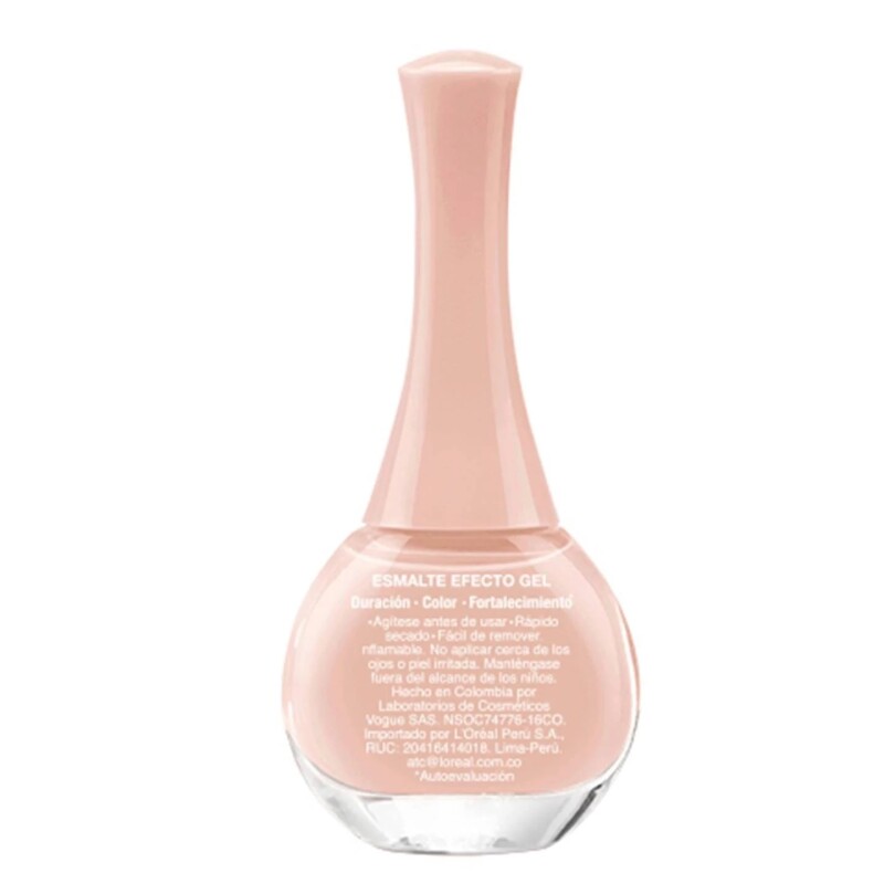 Esmalte Vogue Pastel Efecto Gel Emoción 14 ml Esmalte Vogue Pastel Efecto Gel Emoción 14 ml